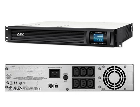 SMC1000I-2UC APC Smart-UPS 1000VA Rack Mount LCD 230V